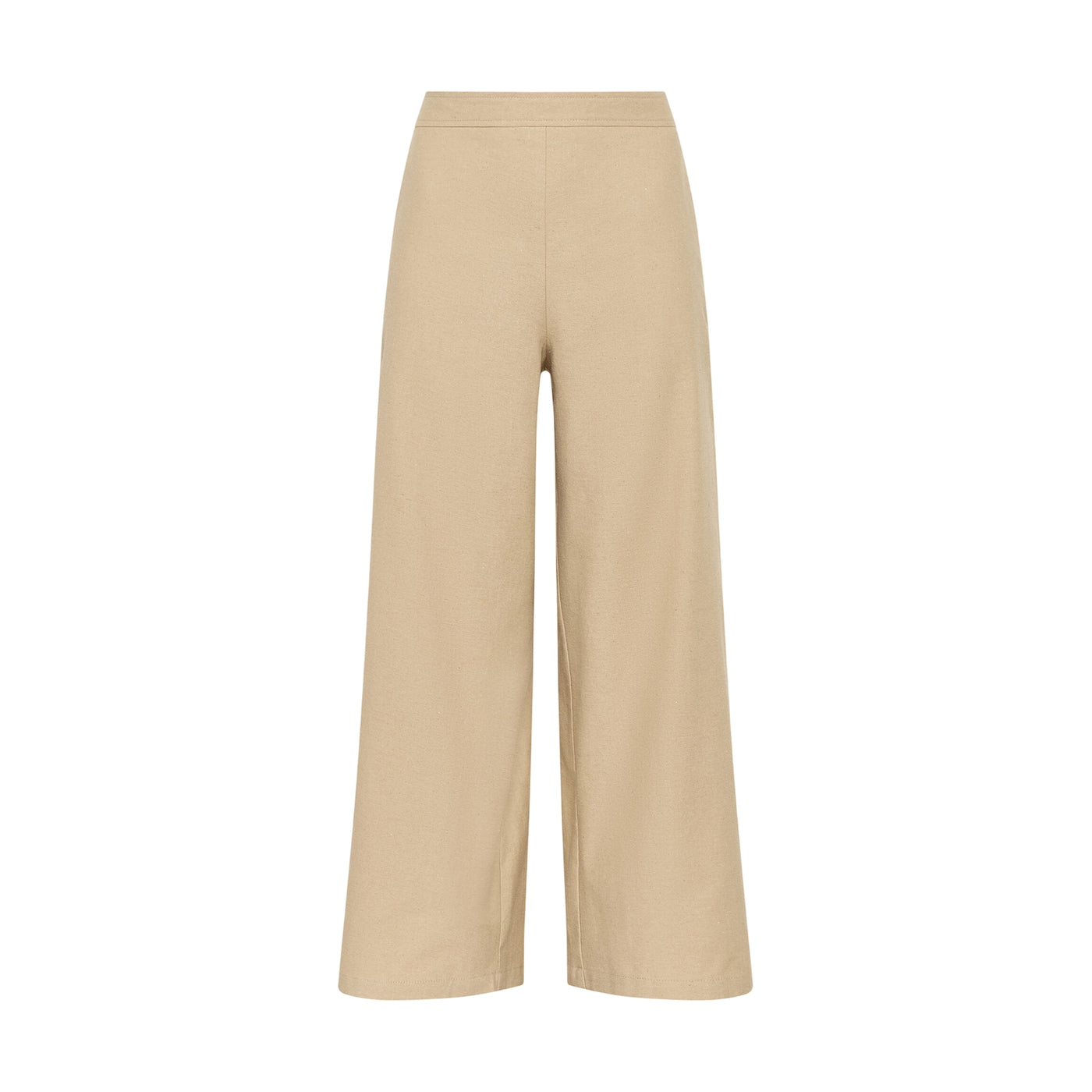 Pantaloni Donna con gamba dritta Beige