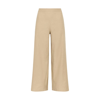 Pantaloni Donna con gamba dritta Beige