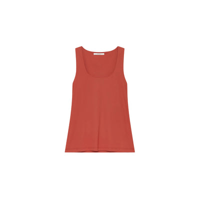 Top Donna con ampio scollo rotondo