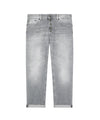 Jeans Donna cinque tasche dal lavaggio grigio