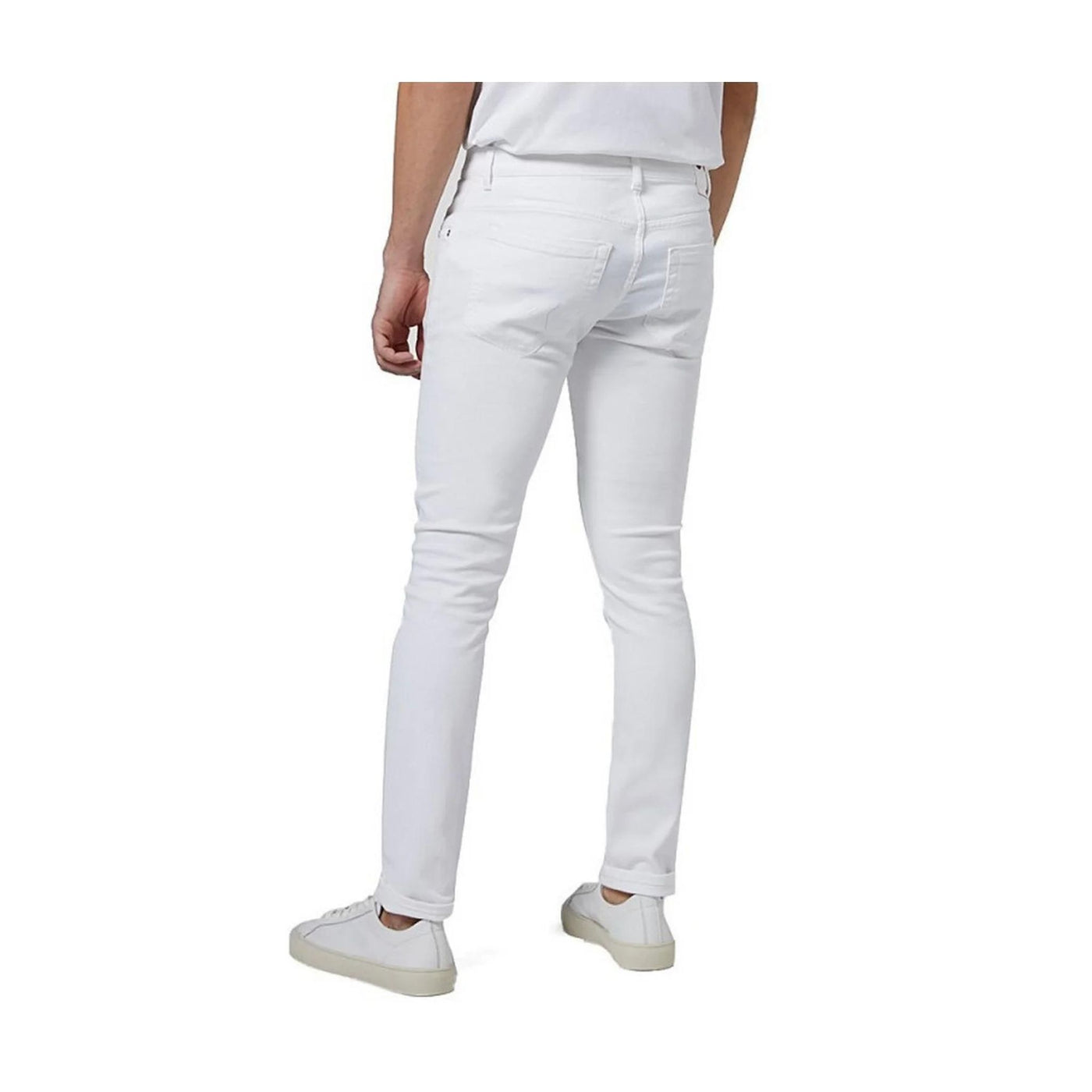 Jeans Uomo in cotone elasticizzato con cinque tasche