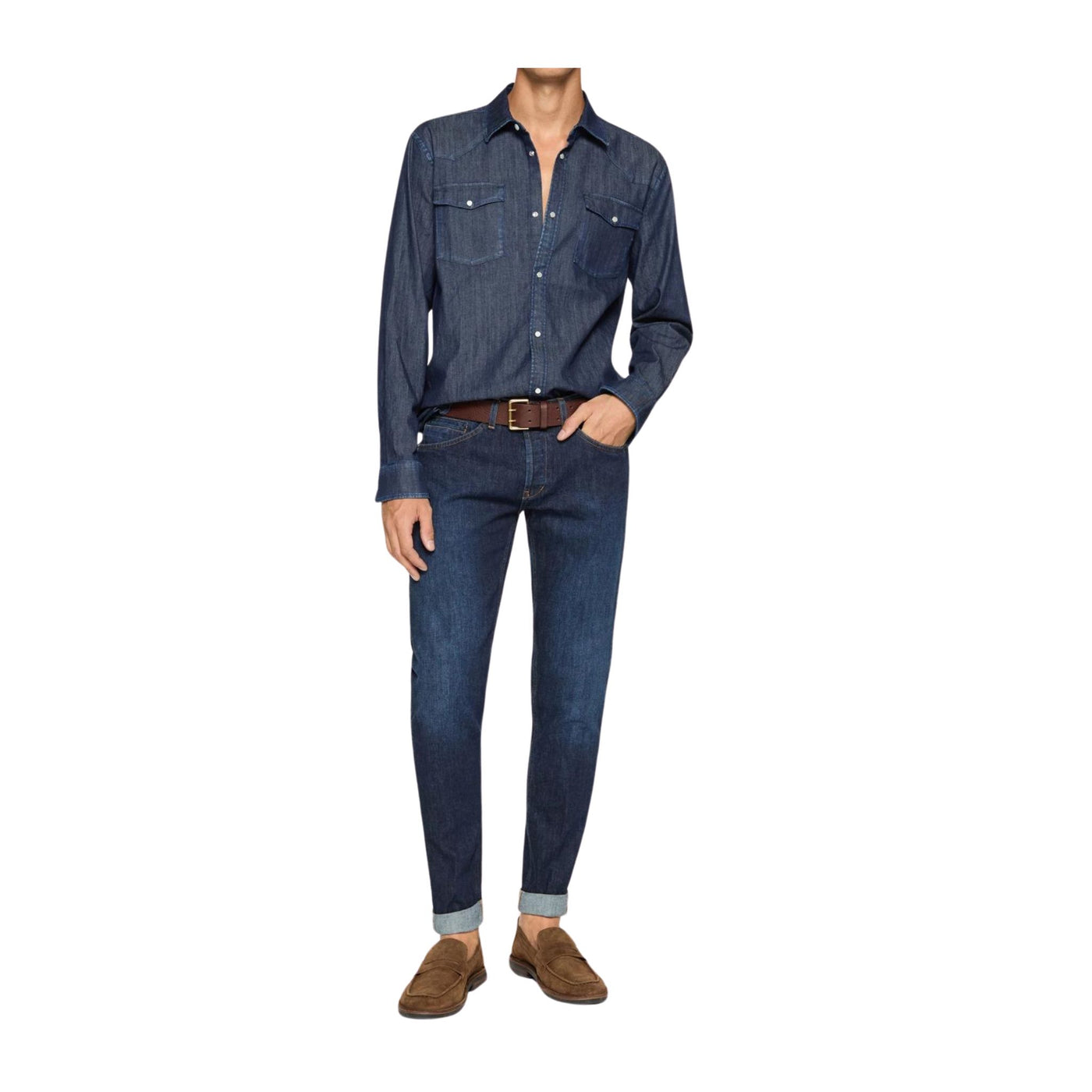 Jeans Uomo skinny a vita bassa Dondup Old England