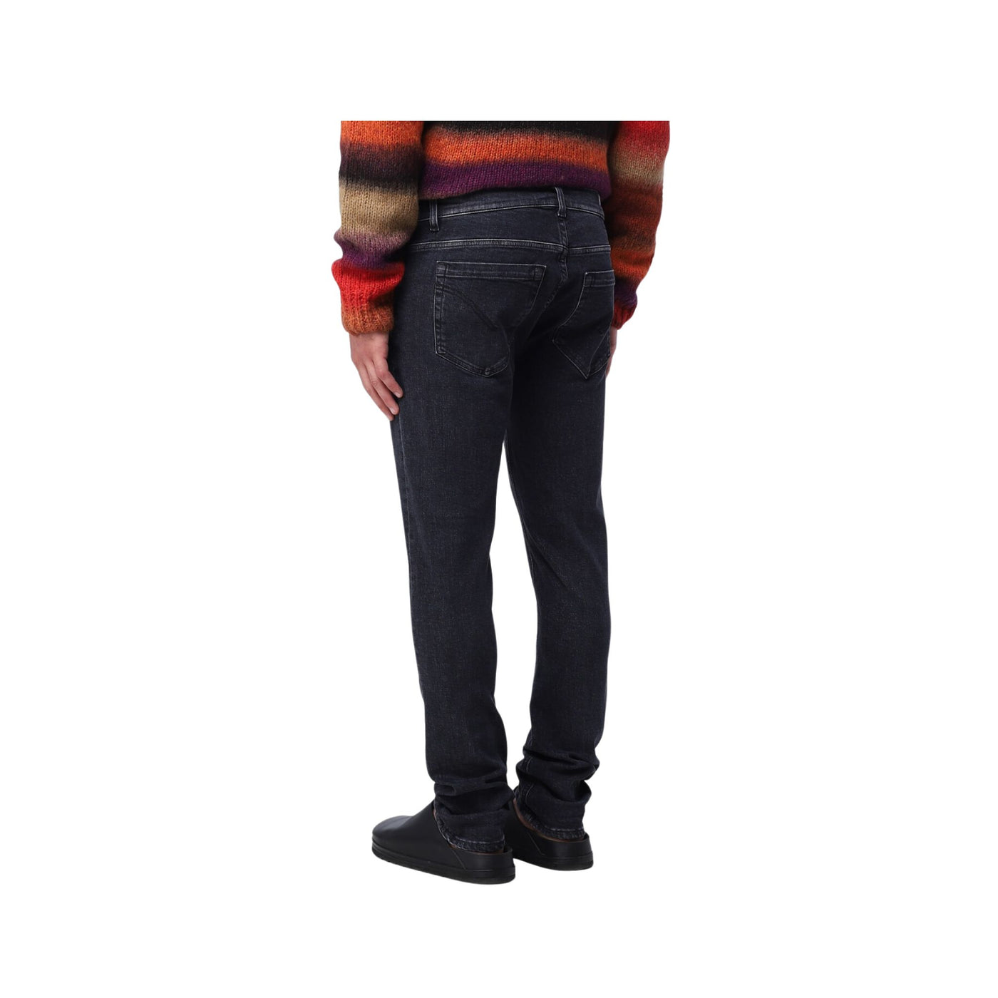 Men's jeans with regular waist and five pockets