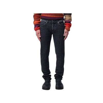 Men's jeans with regular waist and five pockets