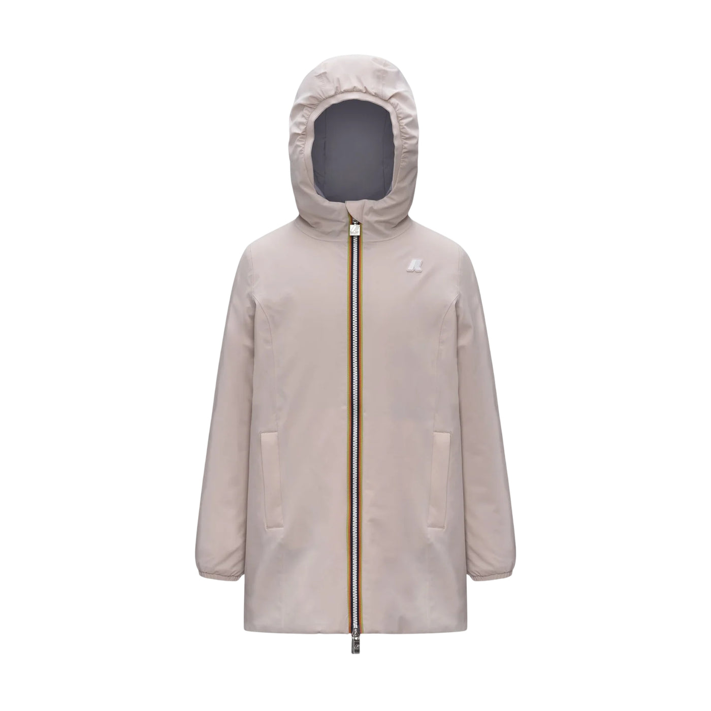 Giubbotto Bambina impermeabile double face rosa