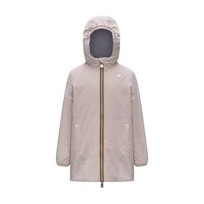 Giubbotto Bambina impermeabile double face rosa