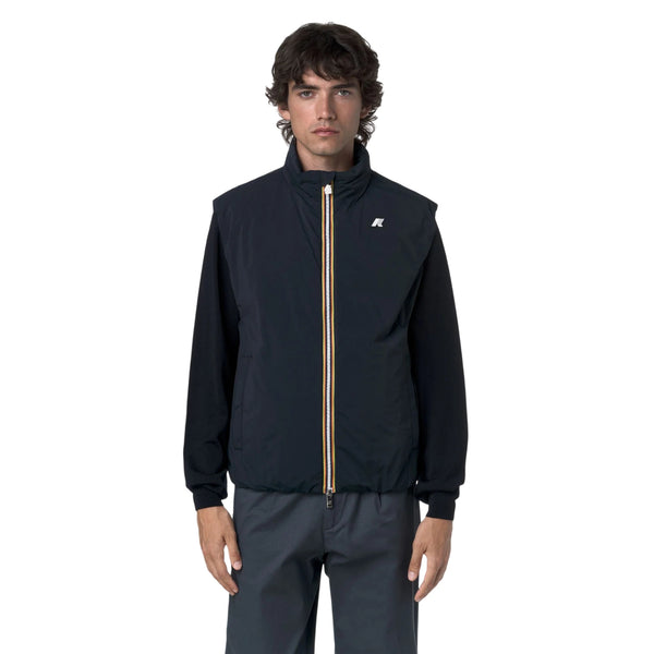 Gilet Uomo Valen Plain Warm, in nylon con logo