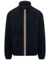 Giubbotto Uomo Reversibile effetto sherpa Blu