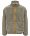 Giubbotto Uomo Reversibile effetto sherpa Verde