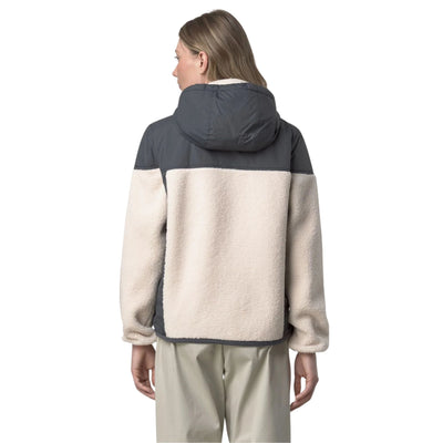 Giubbotto Unisex bicolor effetto teddy modella retro