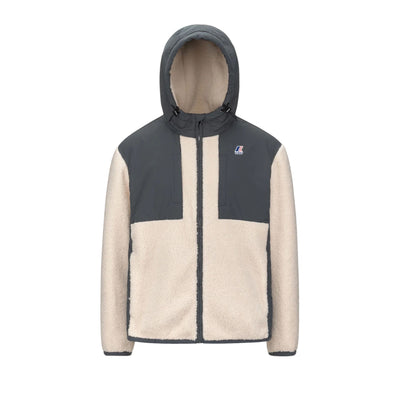 Giubbotto Unisex bicolor effetto teddy