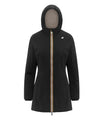 Giubbotto Donna lungo reversibile nero/beige Denise