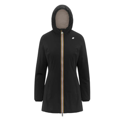Giubbotto Donna lungo reversibile nero/beige Denise
