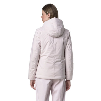 Giubbotto Donna Lil Soft Touch Marmotta Rosa modella retro