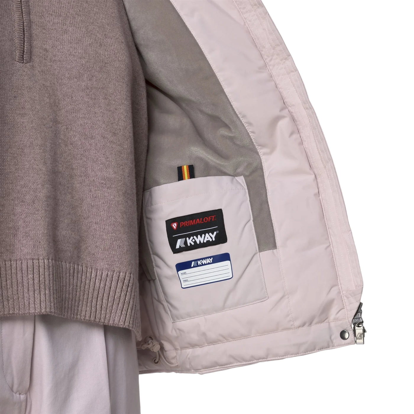 Giubbotto Donna Lil Soft Touch Marmotta Rosa dettaglio