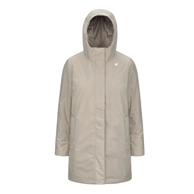 Giubbotto lungoDonna Sophie Soft Touch Marmotta Beige