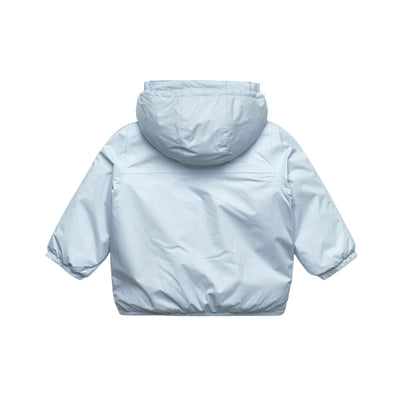 Giubbotto corto Neonato Claudine Celeste retro