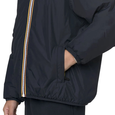 Giubbotto Junior impermeabile Claude Blu dettaglio tasca