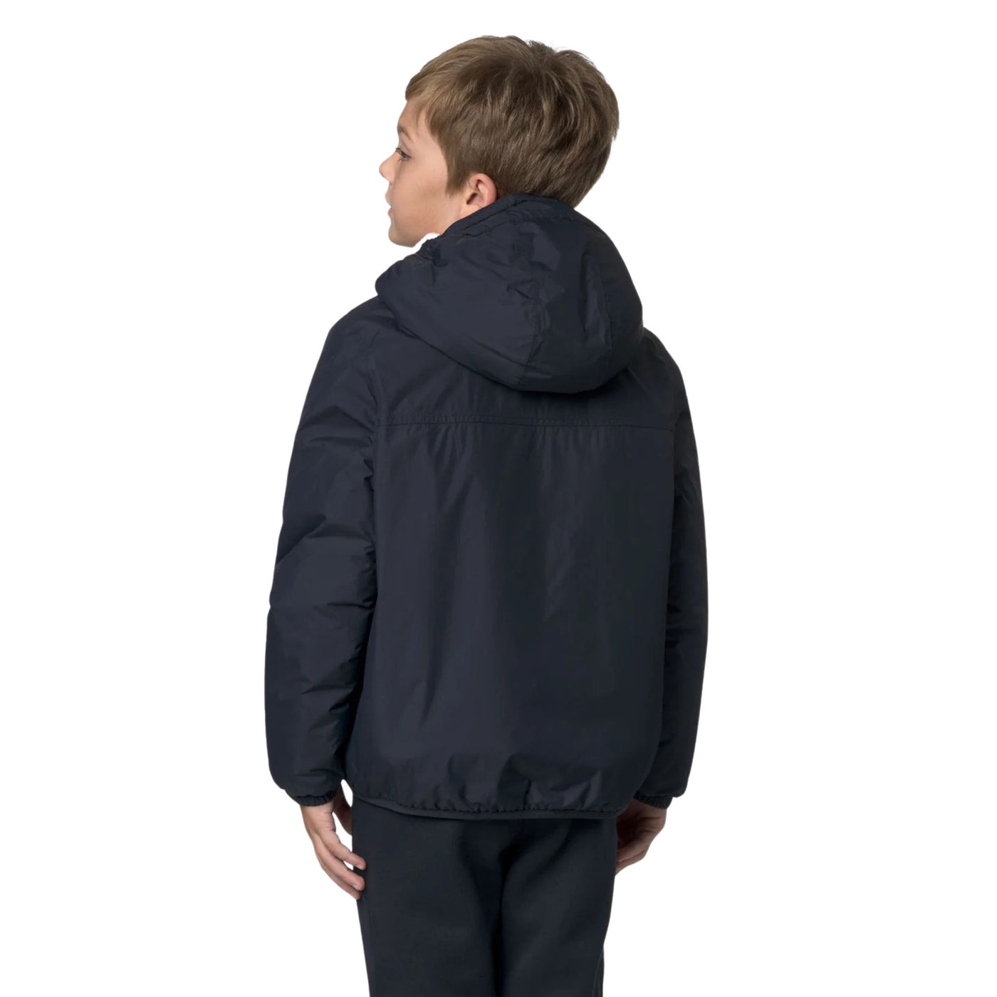 Giubbotto Junior impermeabile Claude Blu modello retro