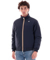 Giubbino Uomo Blu/Rosso, Arsene, con full zip frontale