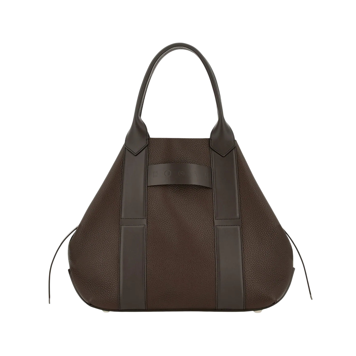 Borsa Shopping Donna Script Media Marrone