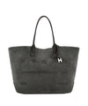 Borsa Donna a spalla, con logo in rilievo e pochette 