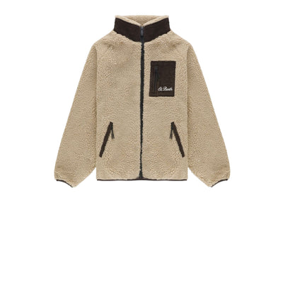 Giubbino Junior in teddy, con stampa Snoopy posteriore