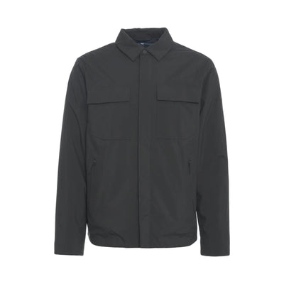 Giacca Uomo con colletto a camicia e chiusura nascosta