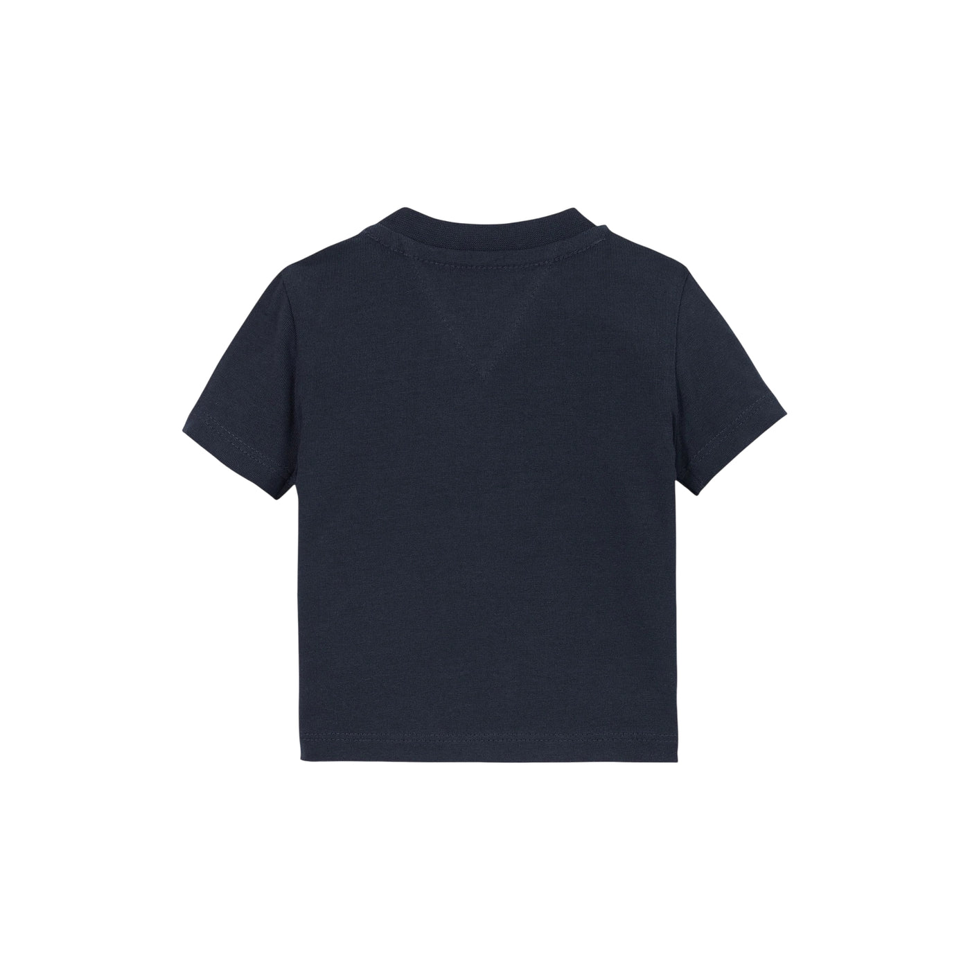 T-shirt Neonato in blu navy con logo retro