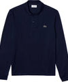 Polo Uomo Navy con scollo due bottoni 