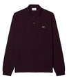 Polo Uomo Bordeaux con scollo due bottoni