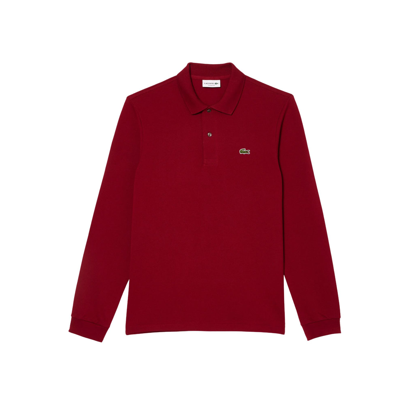 Polo Uomo Original a maniche lunghe Bordeaux