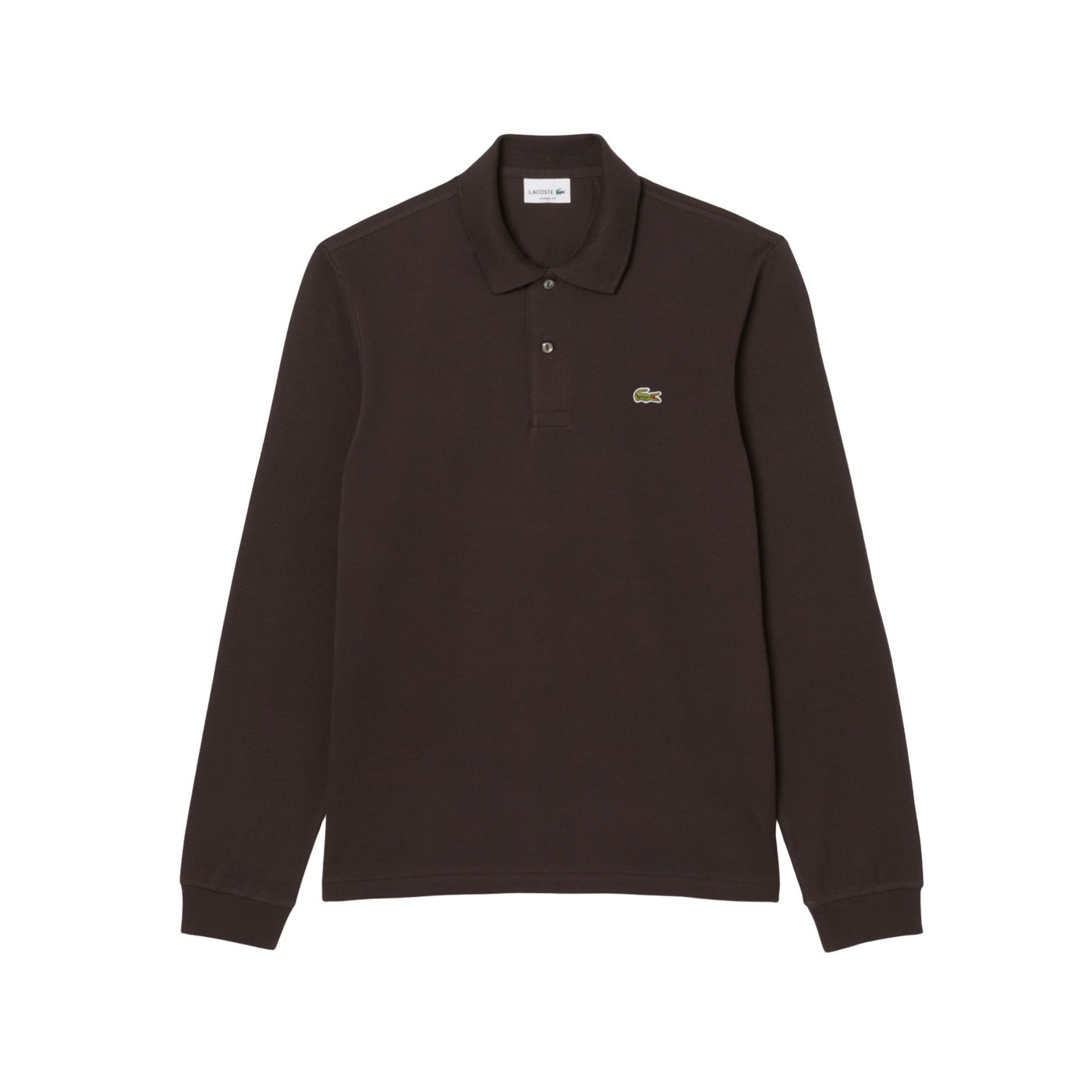 Polo Uomo Original a maniche lunghe Marrone