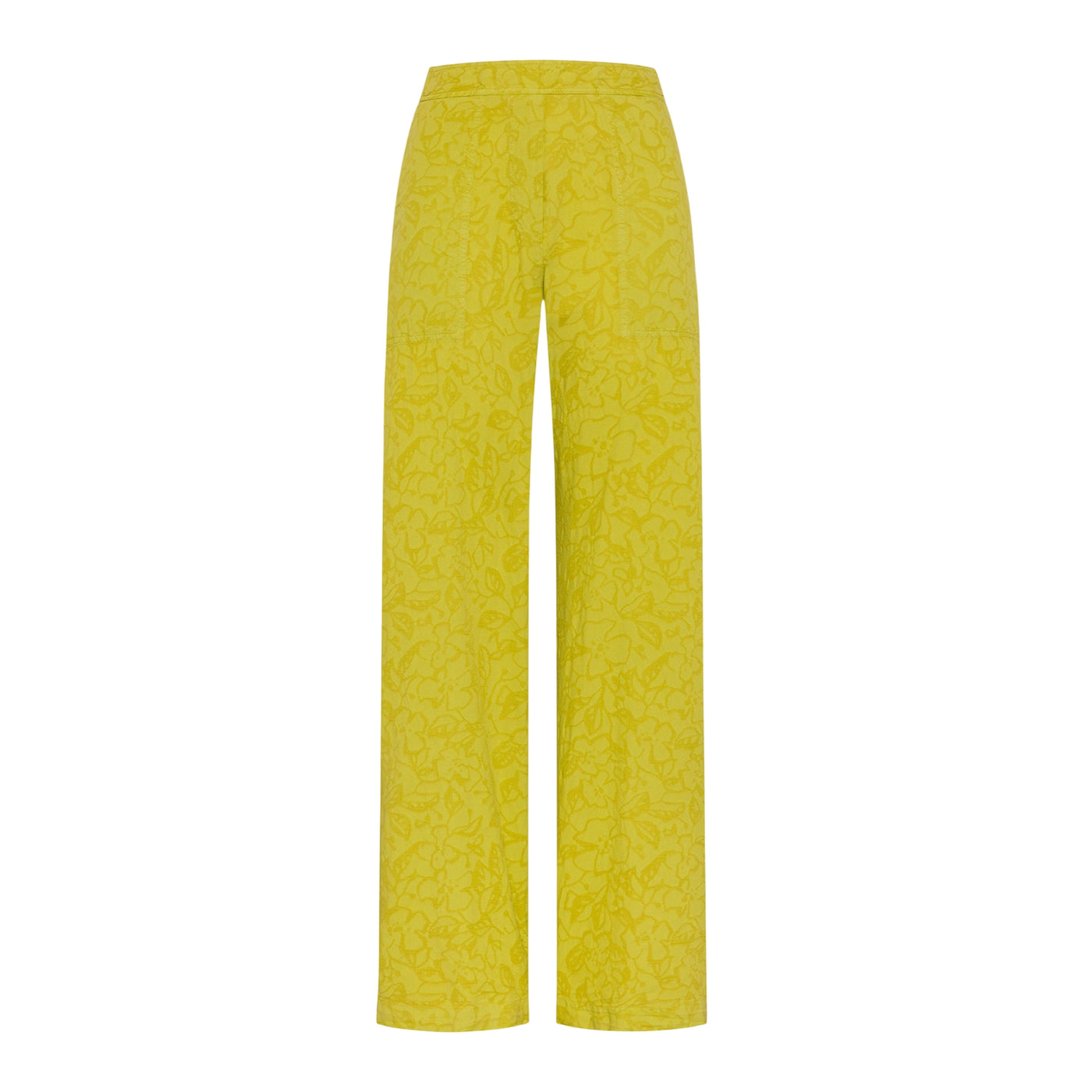 Pantaloni Lama da Donna con fantasia floreale