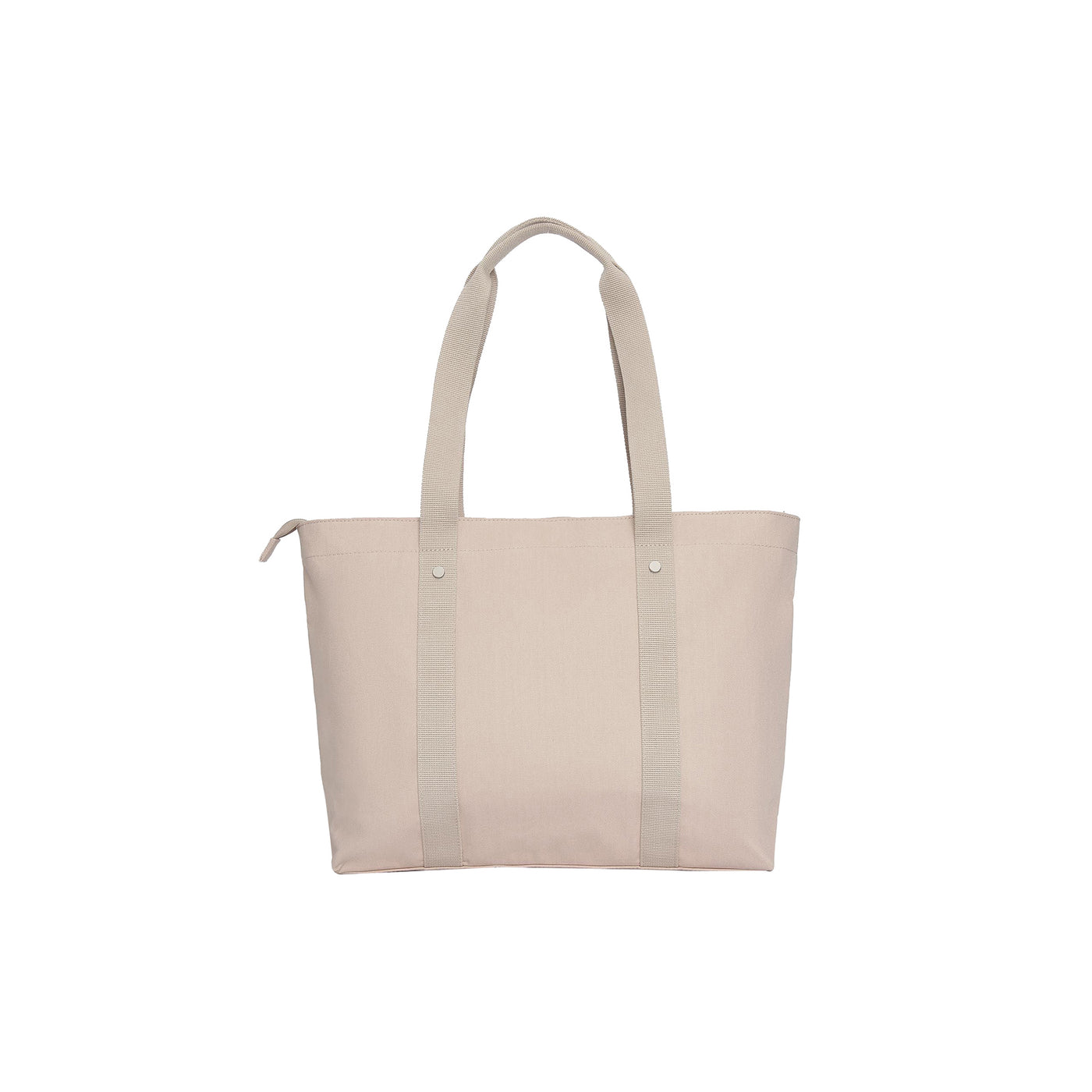 Borsa Tote Donna Olivia in tinta unita beige retro