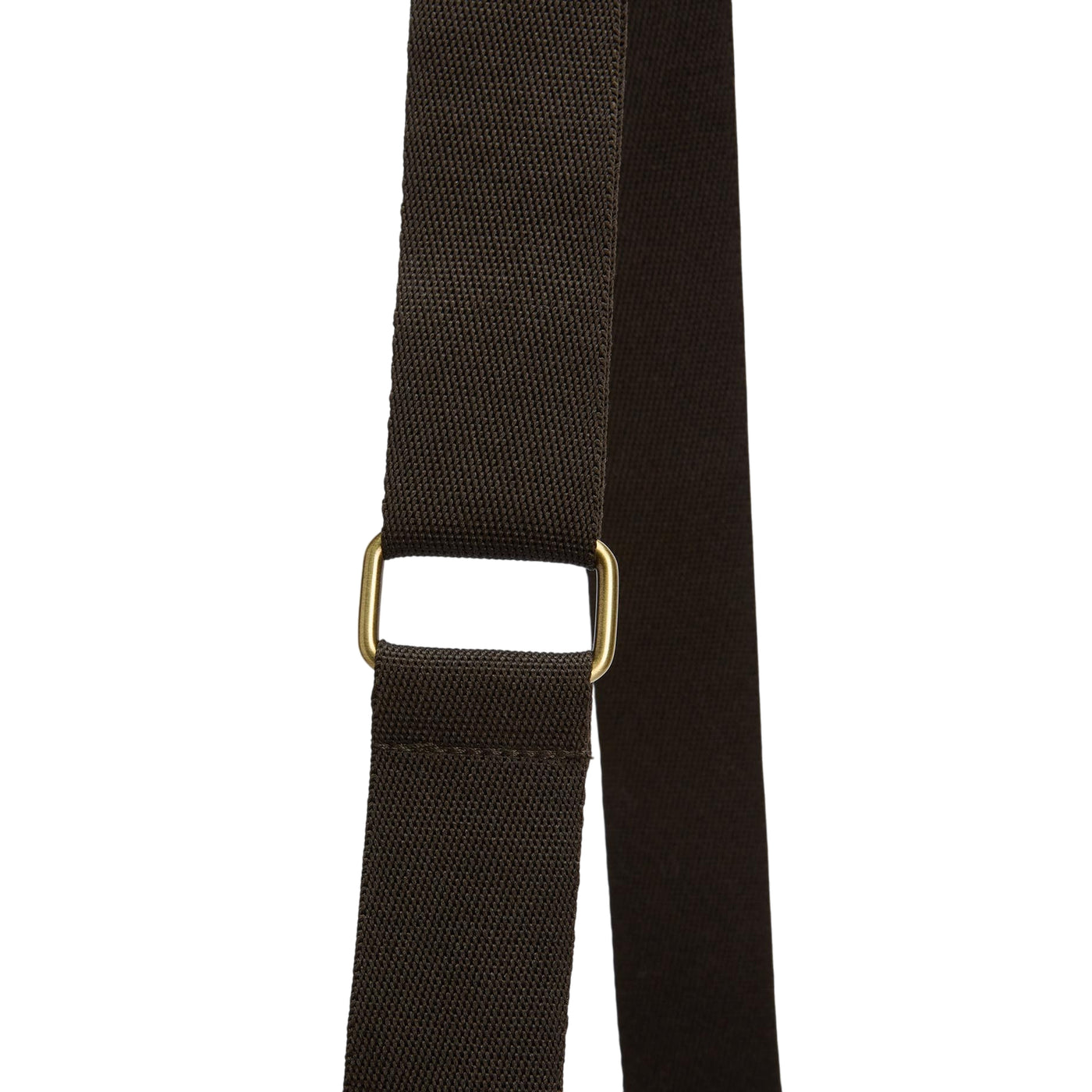 Borsa Donna a tracolla trapuntata Verde oliva dettaglio tracolla