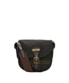 Borsa Donna a tracolla, con fibbia e motivo check 