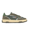 Sneakers Uomo Wildpace Low Verde, con inserti in mesh e punta tonda