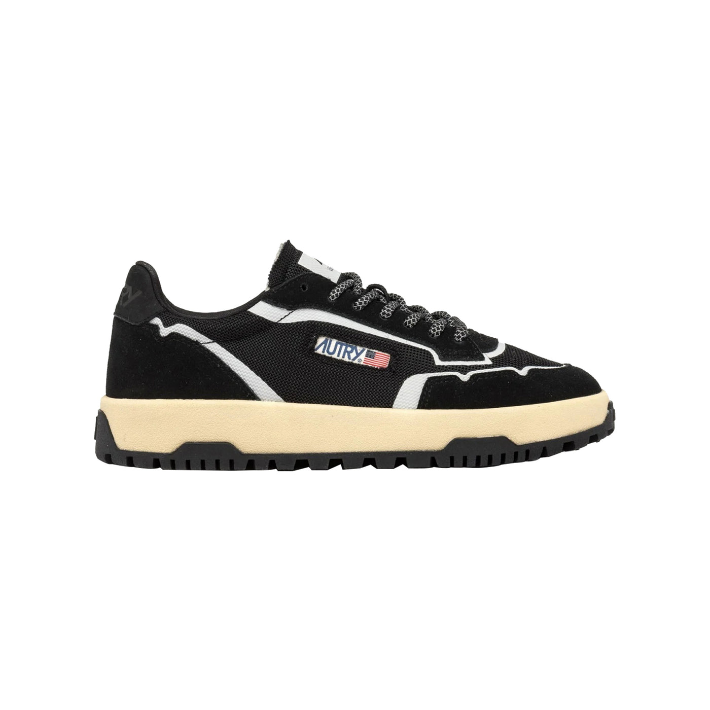 Sneakers Uomo, Wildpace Low, con tomaia in pelle e tessuto