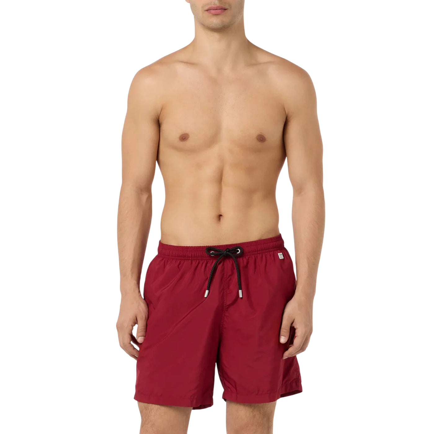 Costume mare Uomo Lighting Pantone Bordeaux modello frontale