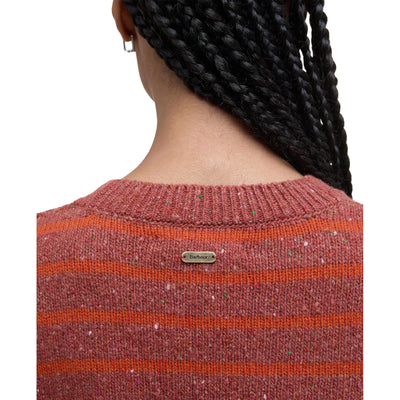 Maglione Donna Claydon con motivo a righe dettaglio retro