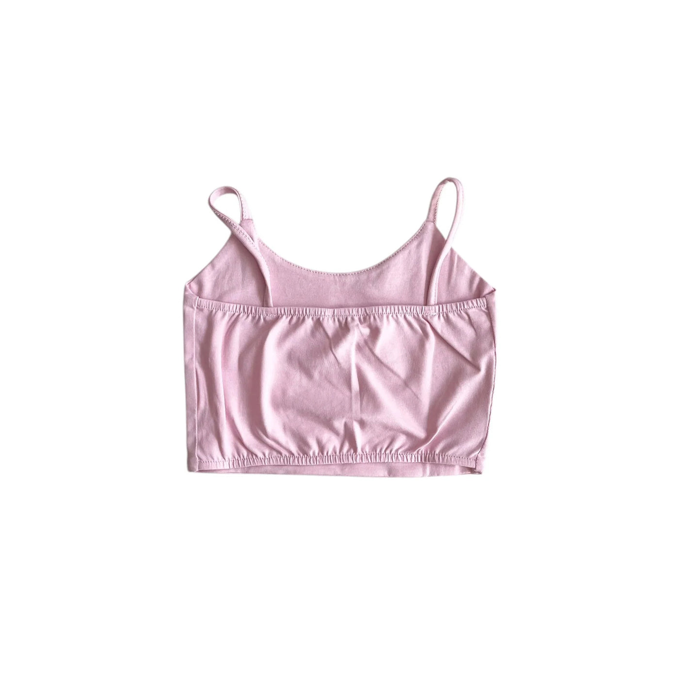 Top Bambina con bretella Rosa retro