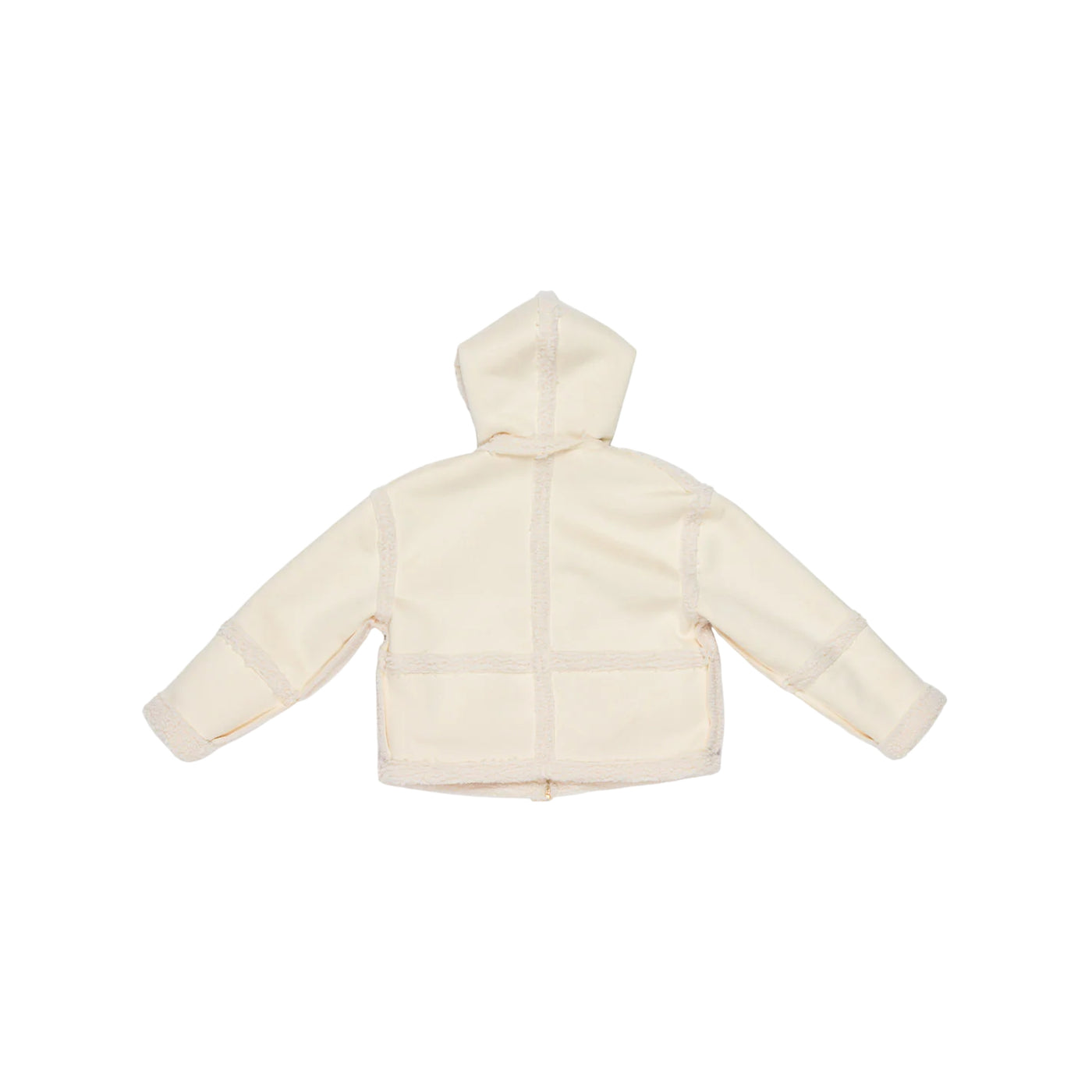 Giacca Bambina con dettagli montone retro