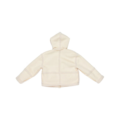 Giacca Bambina con dettagli montone retro