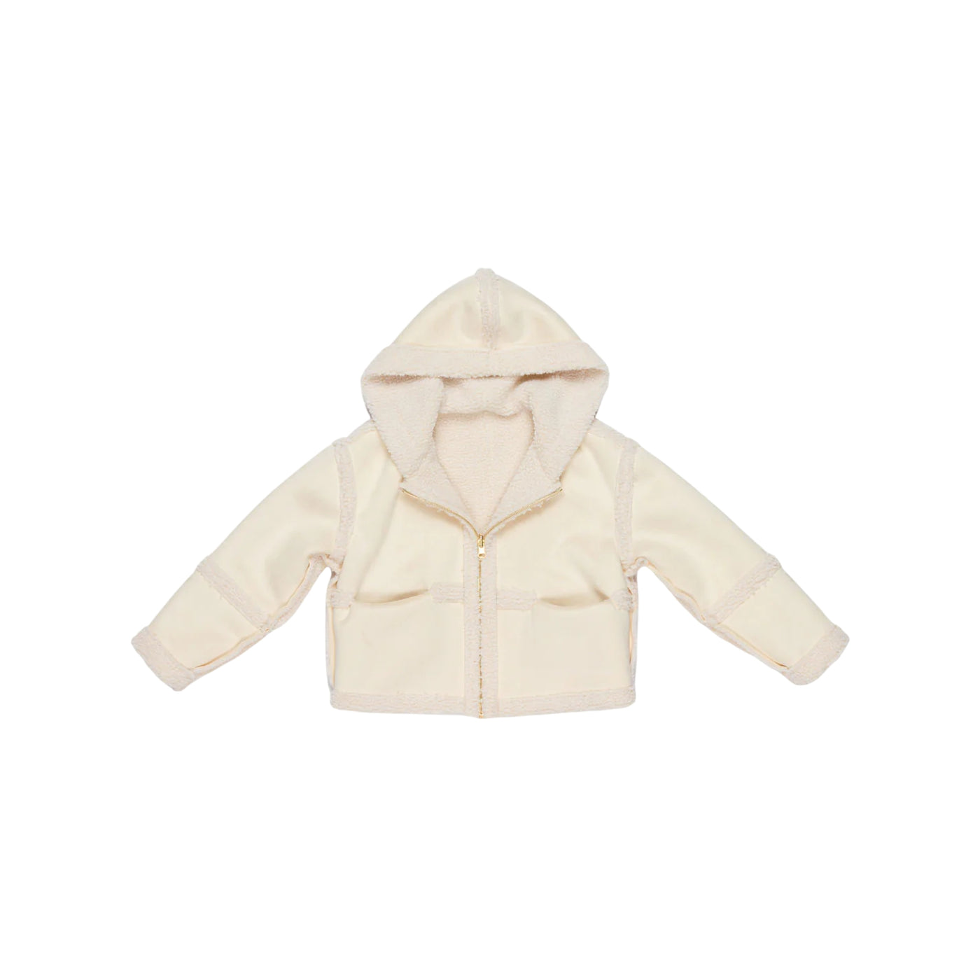 Giacca Bambina con dettagli montone