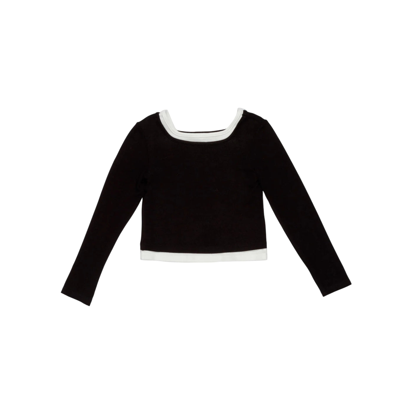 Maglia Bambina con dettagli bianchi