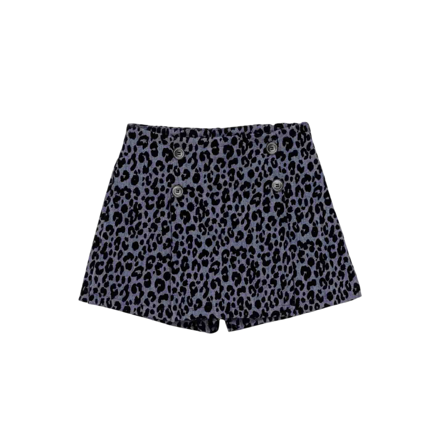 Shorts Bambina fantasia leopardata