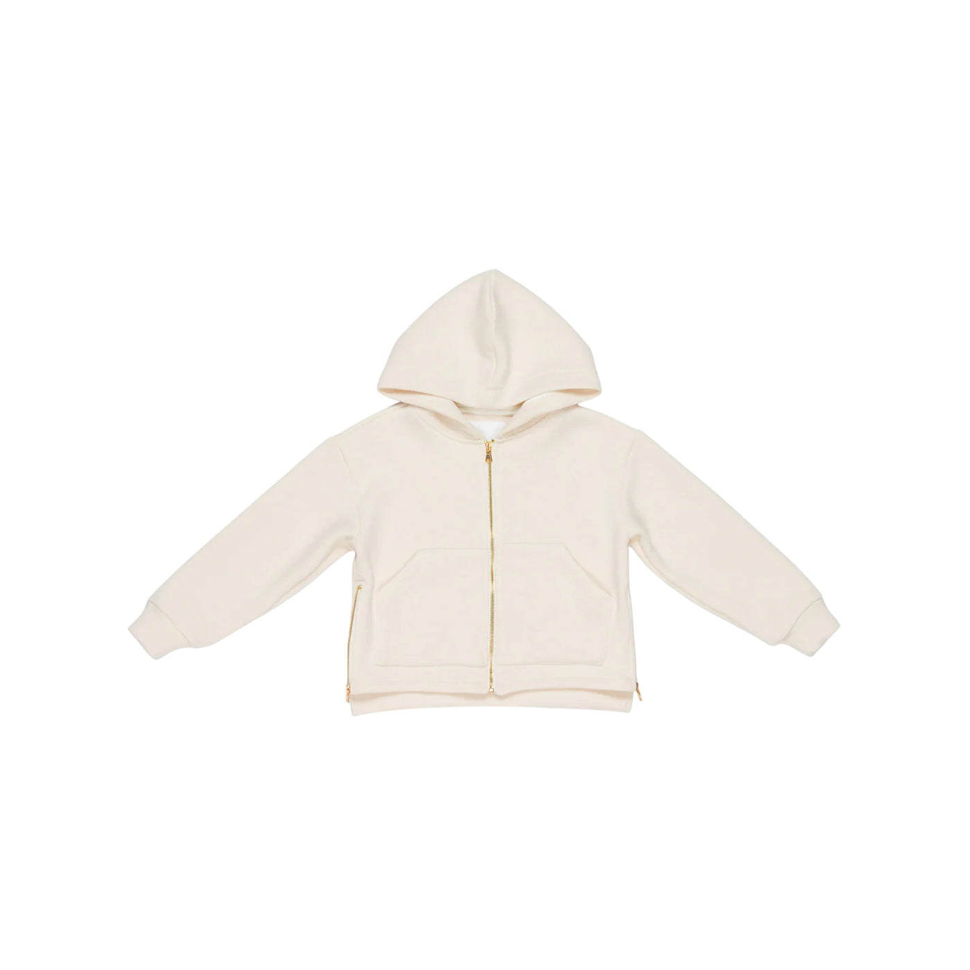 Felpa Bambina con cappuccio e zip