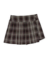 Shorts Bambina coperti da balze Check