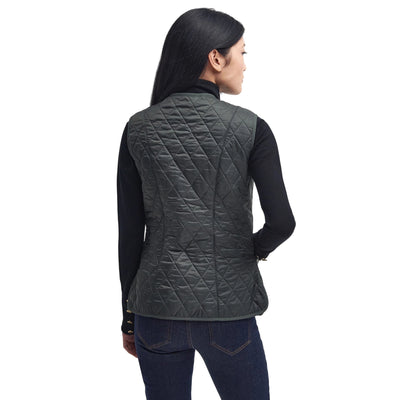 Gilet Donna con fodera in pile Betty modella retro